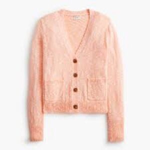 J. Crew Factory Beach Cardigan - Light Coral